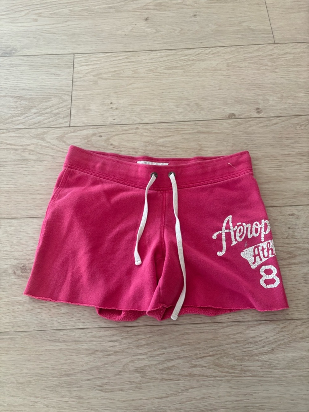 Vintage Y2K Aeropostale Mini Shorts Sz Medium Aero 87